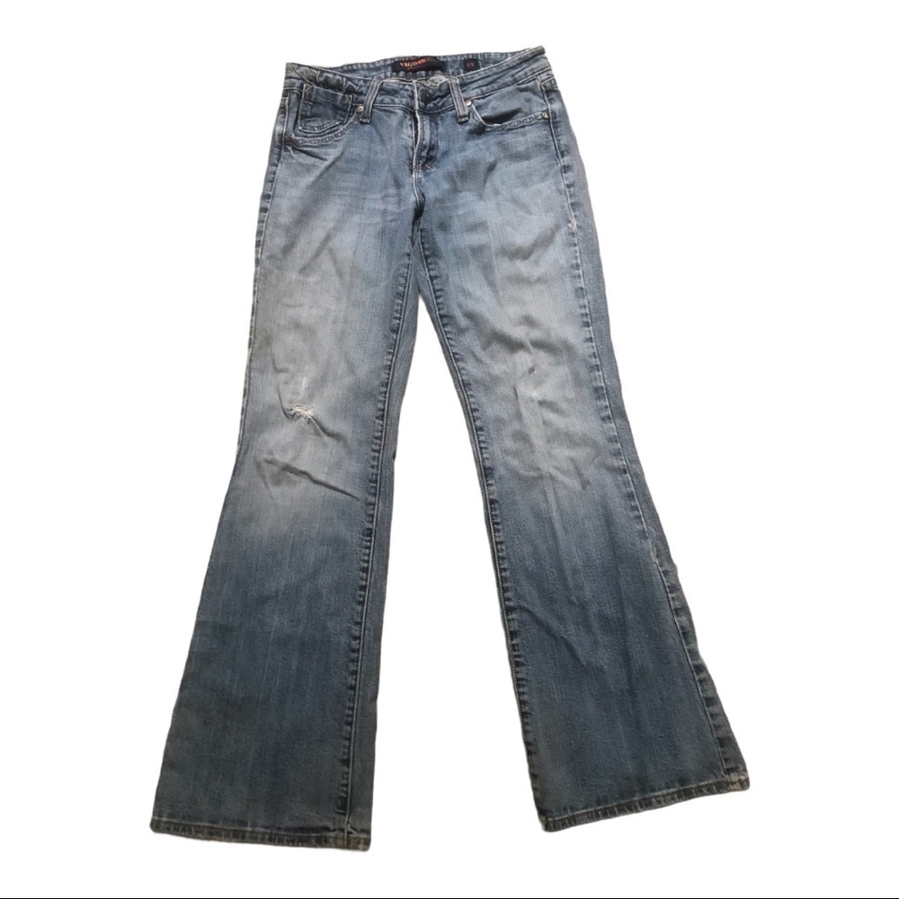 Women’s Vigoss Jeans - Bootcut Distressed Wash -